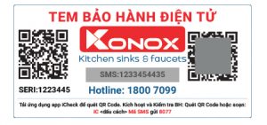 Chậu rửa bát Konox KN11650TD